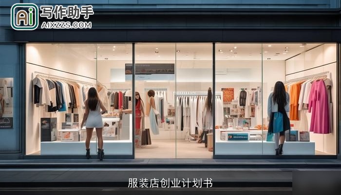 服装店创业计划书