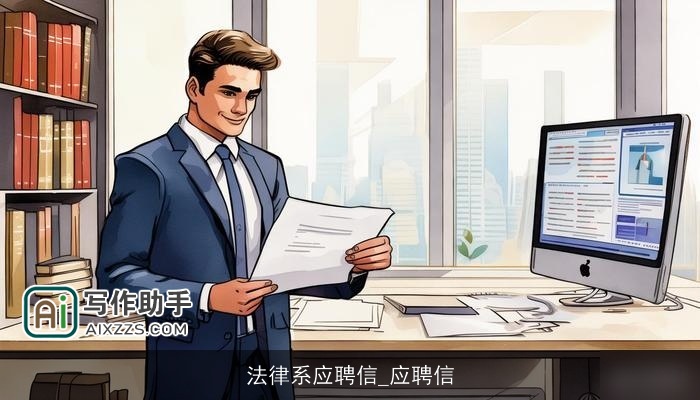 法律系应聘信_应聘信
