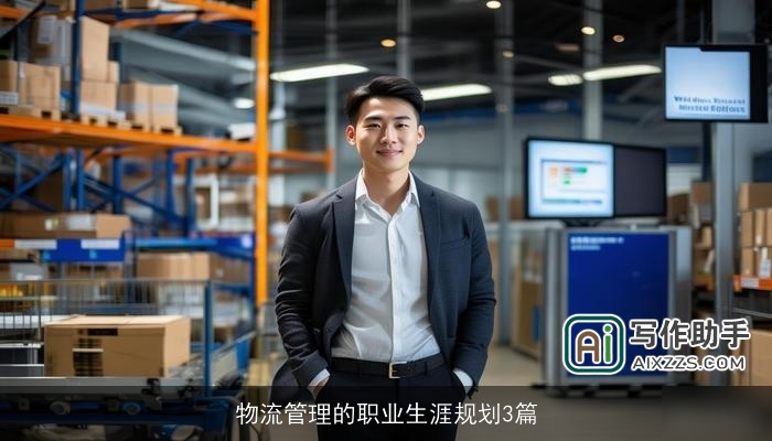 物流管理的职业生涯规划3篇