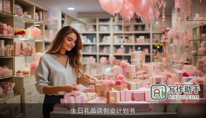 生日礼品店创业计划书