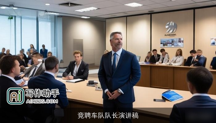 竞聘车队队长演讲稿