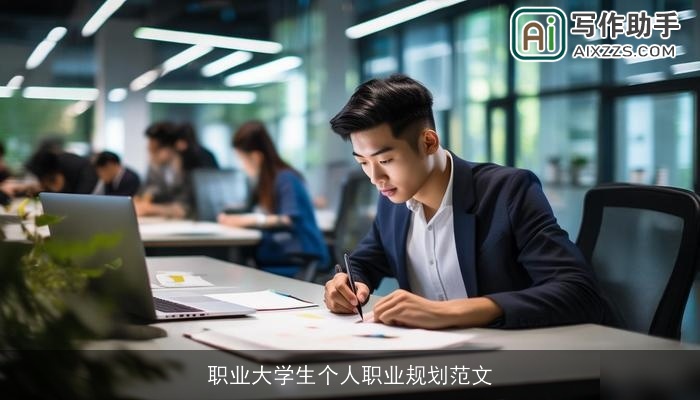 职业大学生个人职业规划范文