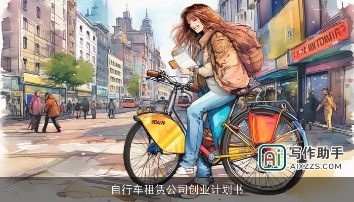 自行车租赁公司创业计划书