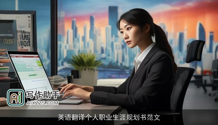 英语翻译个人职业生涯规划书范文