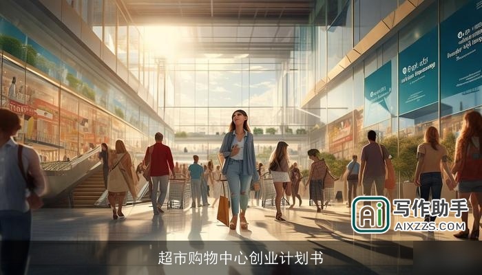 超市购物中心创业计划书