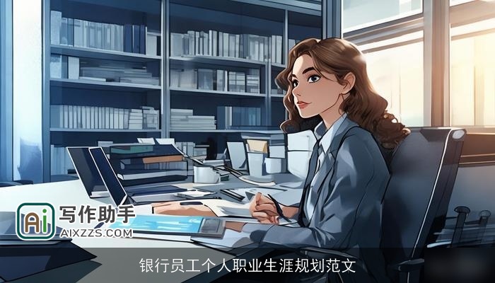 银行员工个人职业生涯规划范文