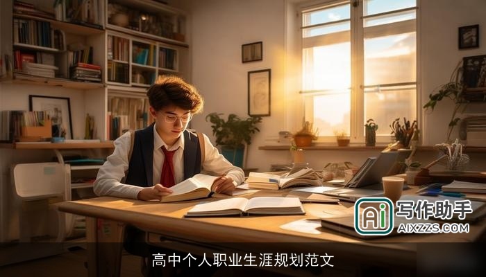 高中个人职业生涯规划范文