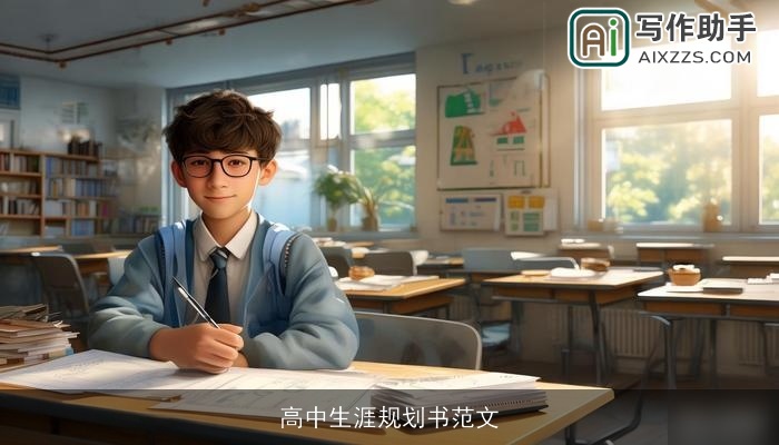 高中生涯规划书范文