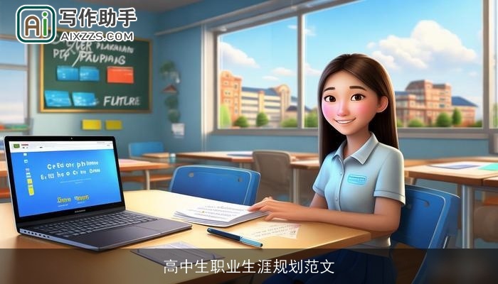 高中生职业生涯规划范文