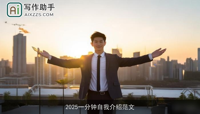2025一分钟自我介绍范文