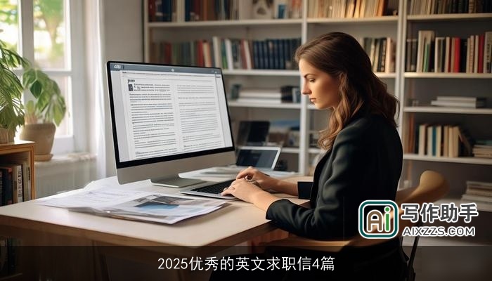 2025优秀的英文求职信4篇