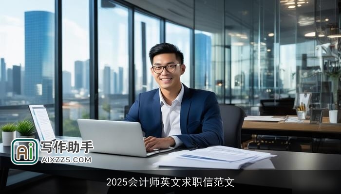 2025会计师英文求职信范文