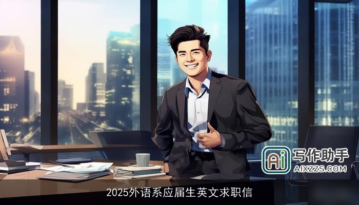 2025外语系应届生英文求职信