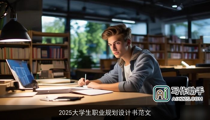 2025大学生职业规划设计书范文