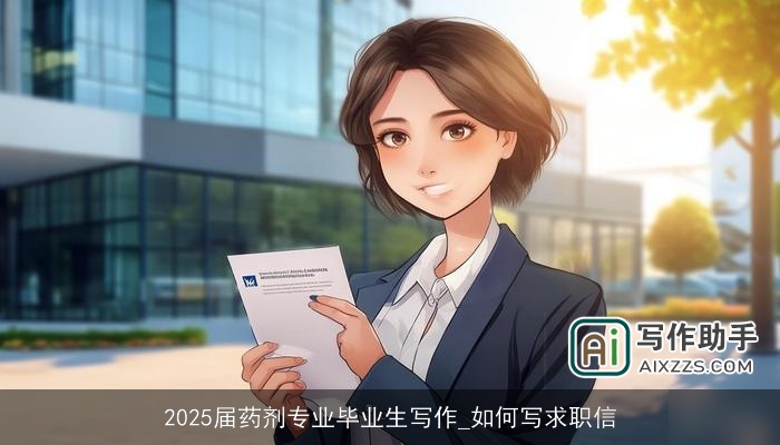 2025届药剂专业毕业生写作_如何写求职信