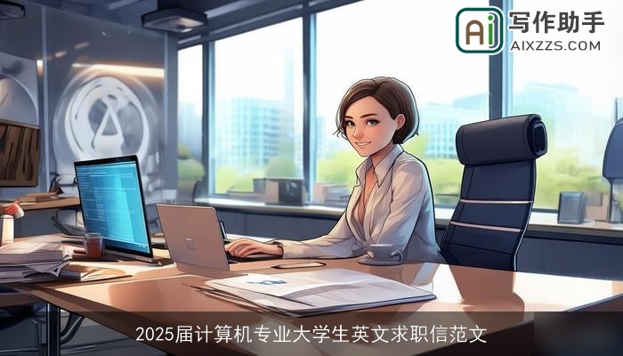 2025届计算机专业大学生英文求职信范文