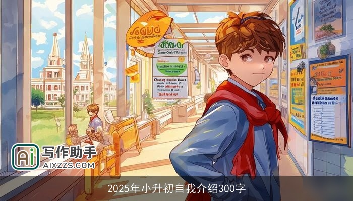 2025年小升初自我介绍300字