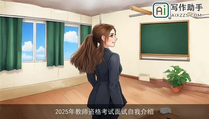 2025年教师资格考试面试自我介绍