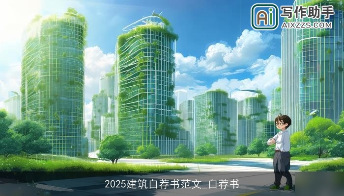 2025建筑自荐书范文_自荐书