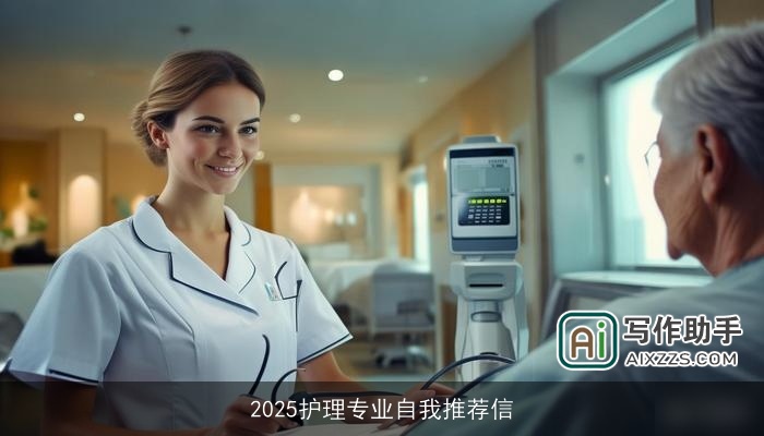 2025护理专业自我推荐信