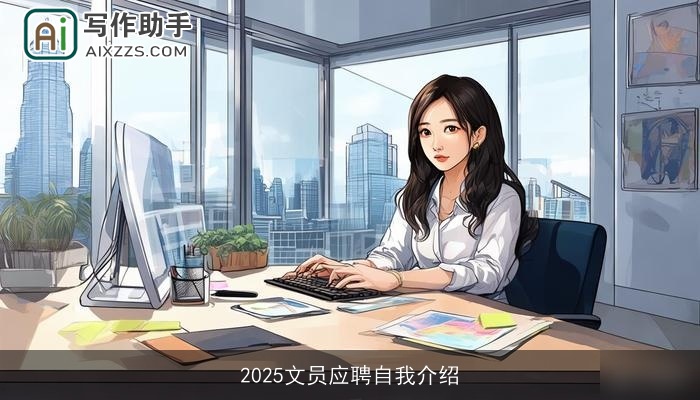 2025文员应聘自我介绍