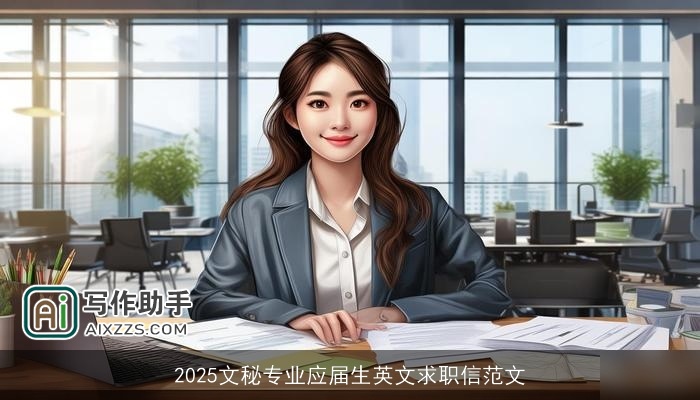 2025文秘专业应届生英文求职信范文