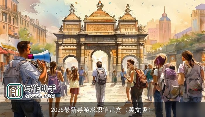 2025最新导游求职信范文（英文版）