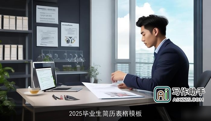 2025毕业生简历表格模板