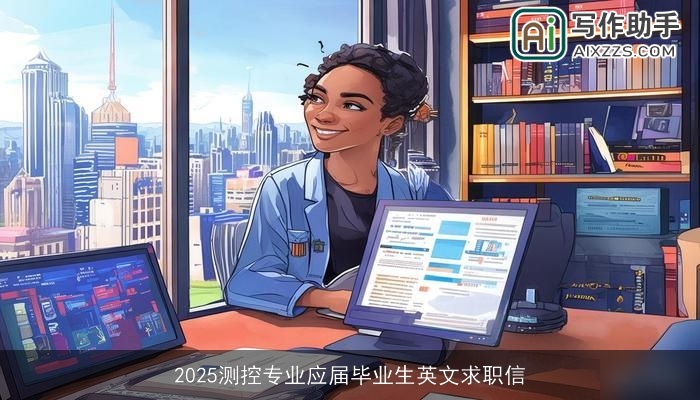 2025测控专业应届毕业生英文求职信
