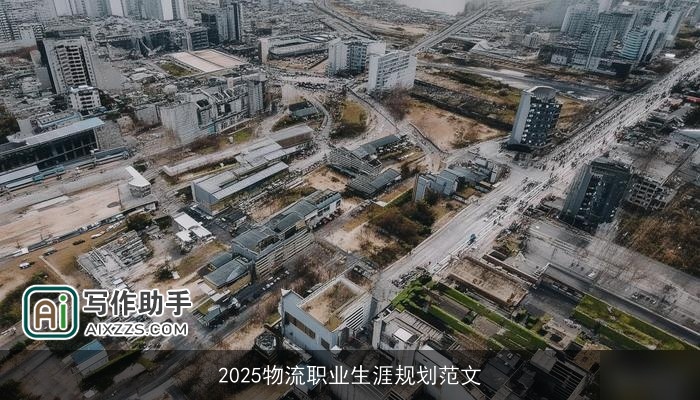 2025物流职业生涯规划范文