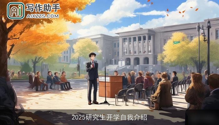 2025研究生开学自我介绍