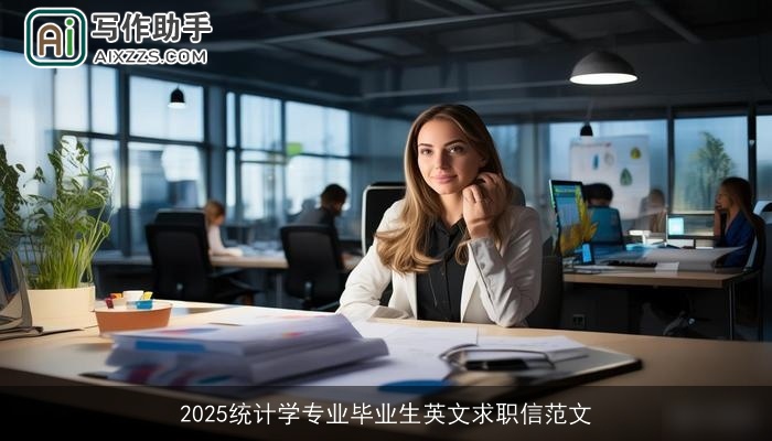 2025统计学专业毕业生英文求职信范文