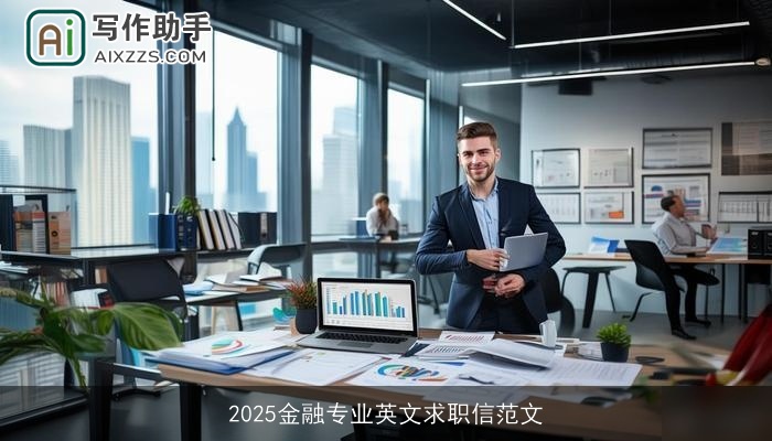2025金融专业英文求职信范文