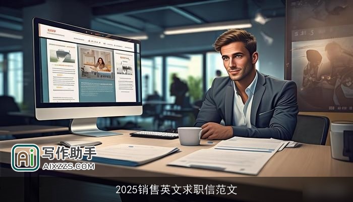 2025销售英文求职信范文