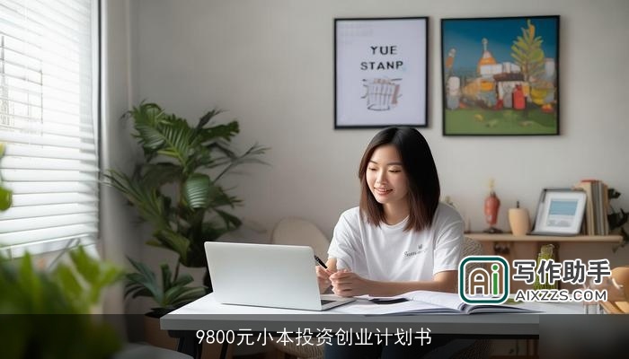 9800元小本投资创业计划书