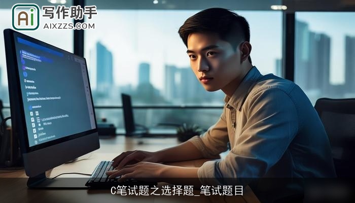 C笔试题之选择题_笔试题目