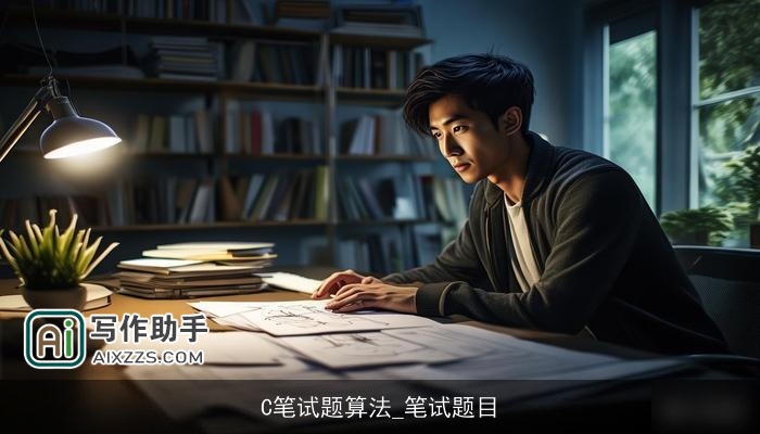 C笔试题算法_笔试题目