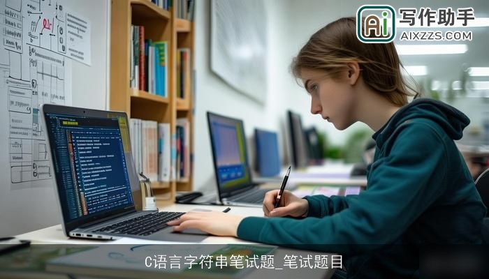 C语言字符串笔试题_笔试题目