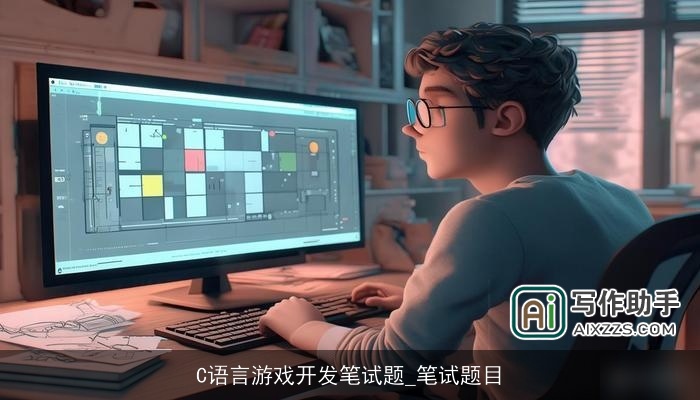 C语言游戏开发笔试题_笔试题目