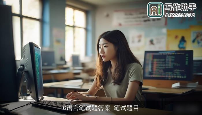 C语言笔试题答案_笔试题目