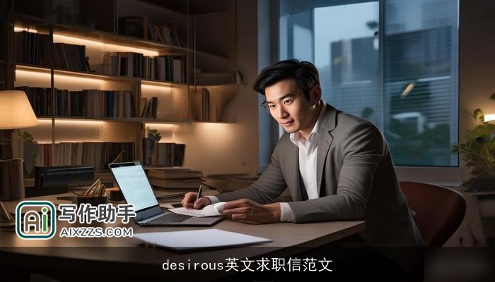 desirous英文求职信范文