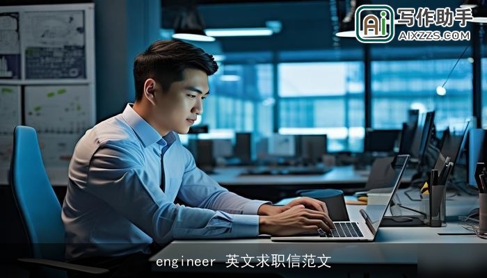 engineer 英文求职信范文