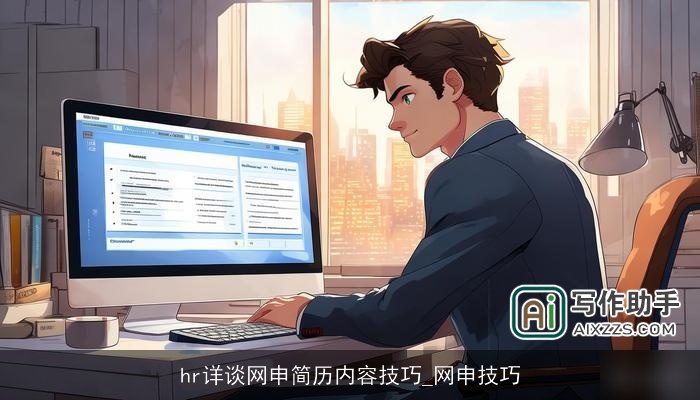 hr详谈网申简历内容技巧_网申技巧