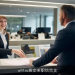 offic英文求职信范文