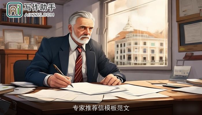 专家推荐信模板范文