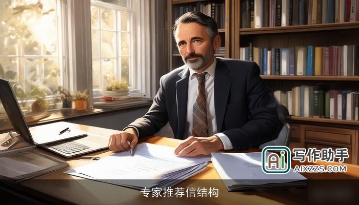 专家推荐信结构