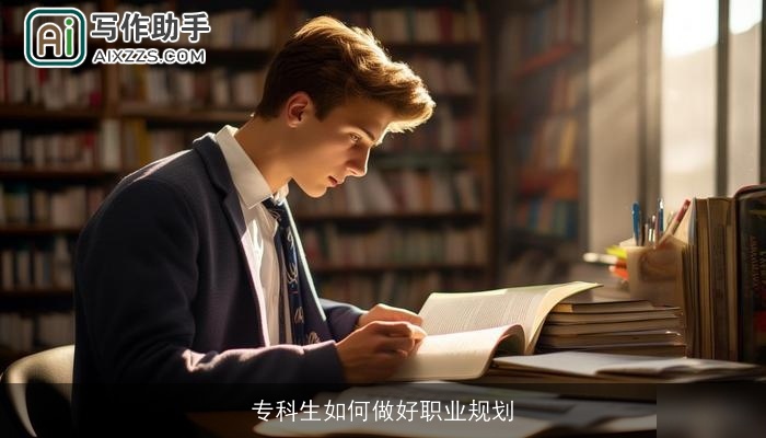 专科生如何做好职业规划