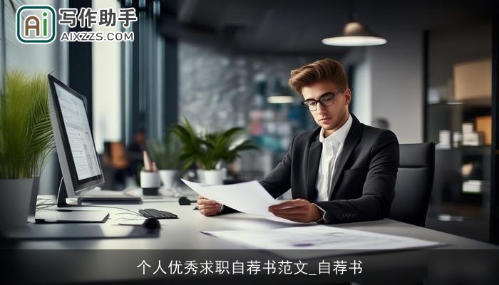 个人优秀求职自荐书范文_自荐书