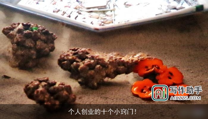 个人创业的十个小窍门！