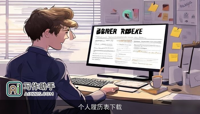 个人履历表下载